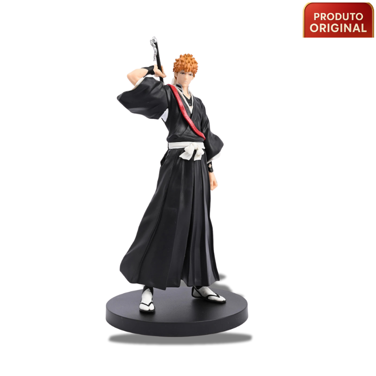 Action Figure Ichigo Kurosaki Fullbring Chinigami Bandai Solid And Souls