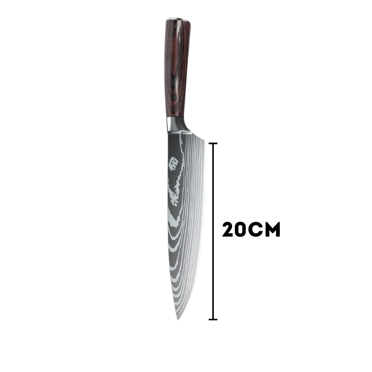 Conjunto de 3 Facas Xituo Iron Chef Series