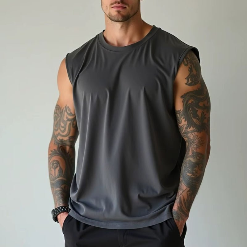 Regata Masculina Sem Manga SteelSkin Dry