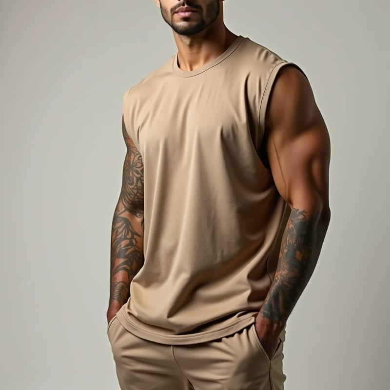 Regata Masculina Sem Manga SteelSkin Dry