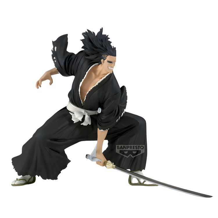 Action Figure Zaraki Kenpachi Bankai Vibration Stars Bandai