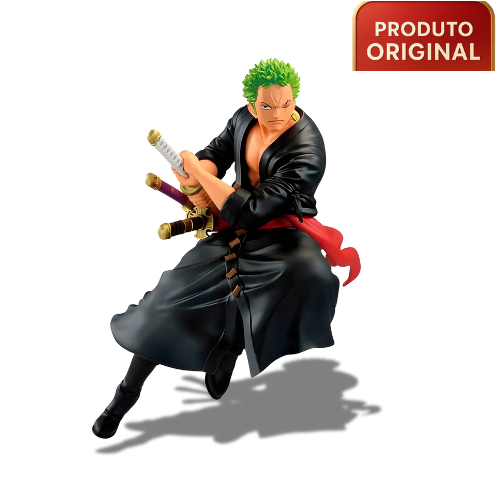 Action Figure Zoro  Batlle Record Bandai